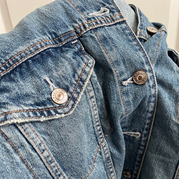 American Eagle denim jacket sz s - Picture 5 of 5